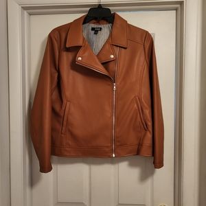 Ana, XL, FAUX leather women jacket